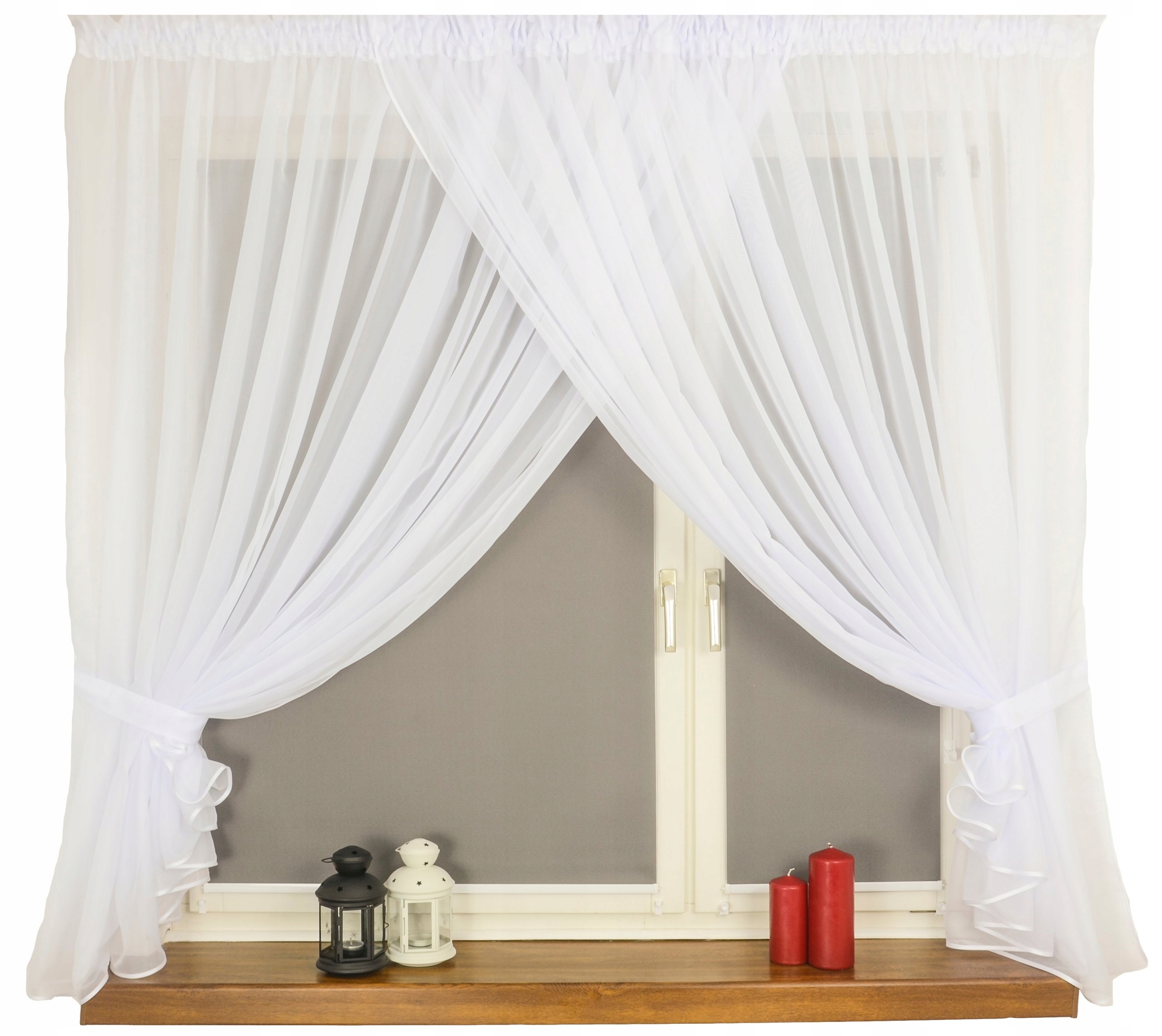 NOWA FIRANA do SALONU z WOALU 400x160 + haczyki