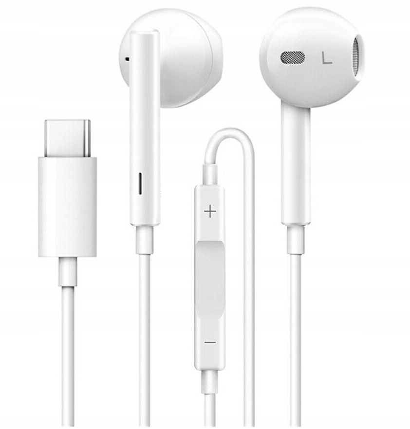 SŁUCHAWKI USB TYP-C do HUAWEI P20 PRO|P30 PRO