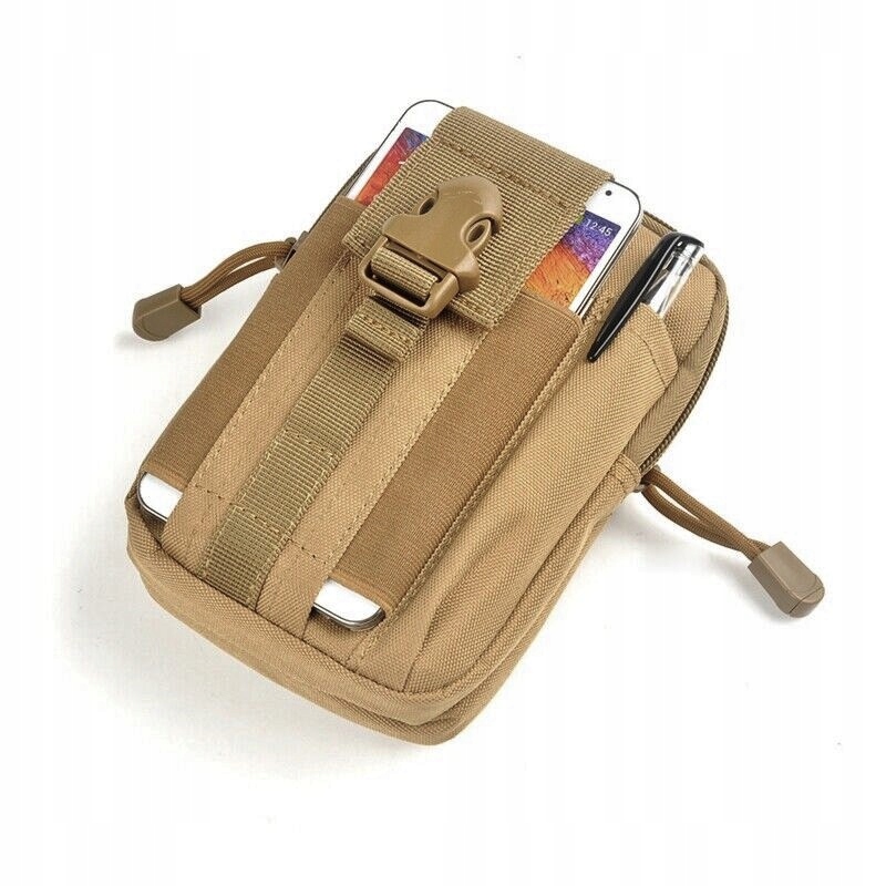 SASZETKA NERKA TAKTYCZNA MILITARNA WOJSKOWA SURVIVAL KIESZEŃ + PAS PASEK Kolor wielokolorowy