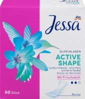 

Jessa Wkładki Higieniczne Active Shape 50szt Fresh
