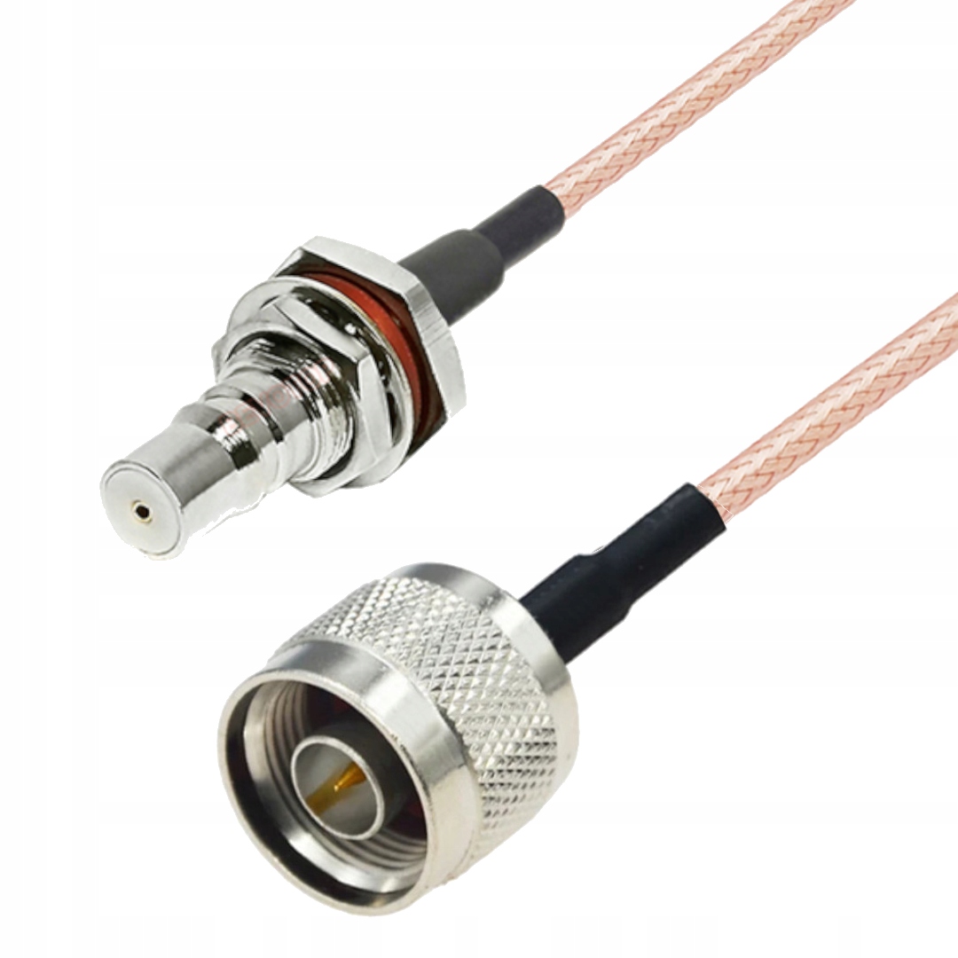 Pigtail Qma zásuvka Bh N zástrčka RG316 2 m
