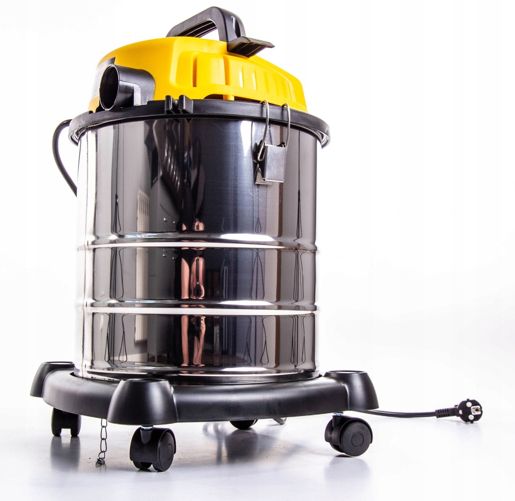 MOCNY ODKURZACZ PRZEMYSŁOWY 2200W GNIAZDO NOIDUR do gipsu kominka pyłu kurz Wydatek powietrza 90 l/s