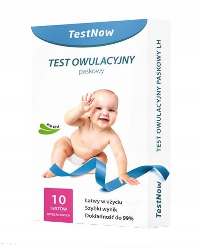 

Test owulacyjny Lh TestNow 10 testów owulacyjnych