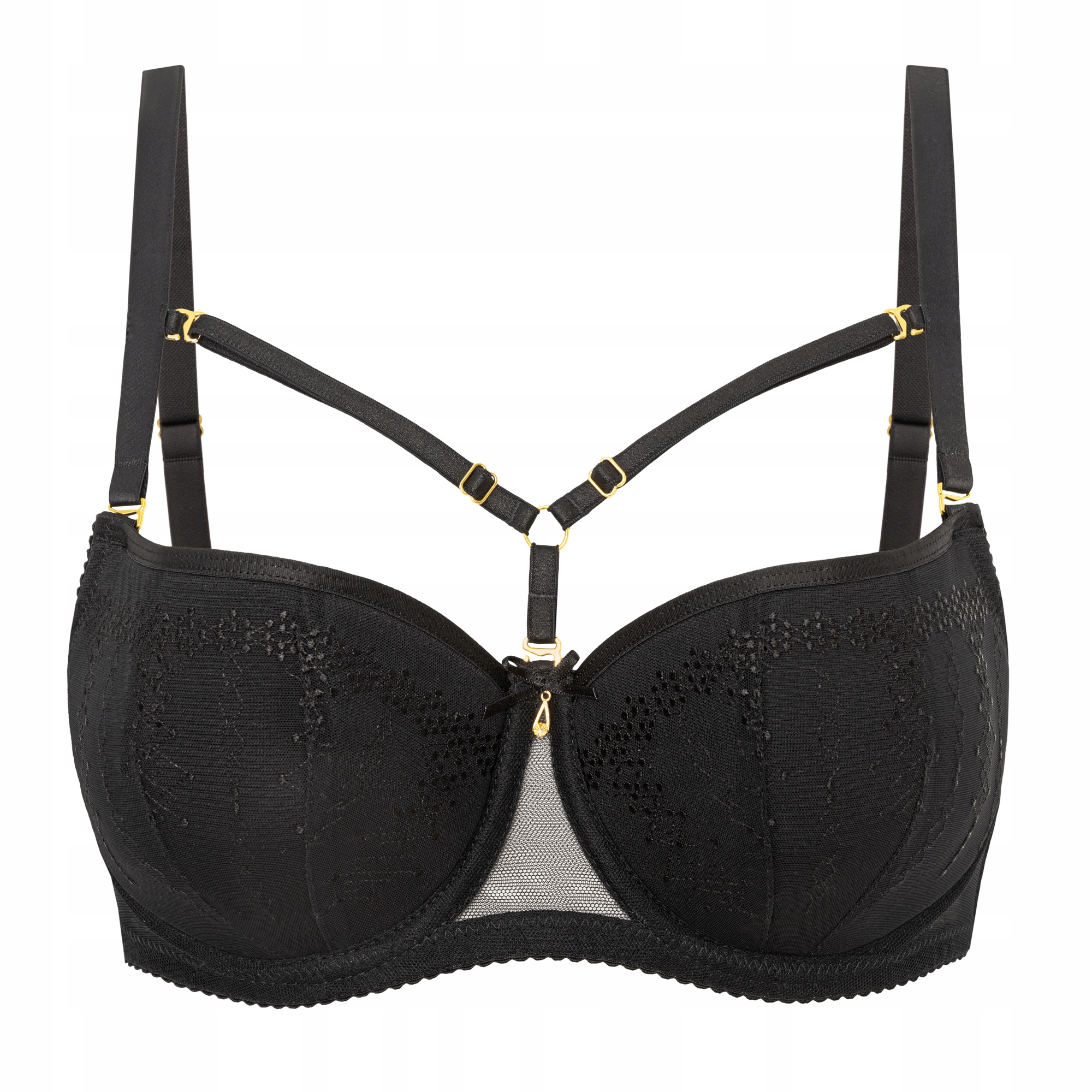 Vena VB-475 Podprsenka balkonetka černá 70G