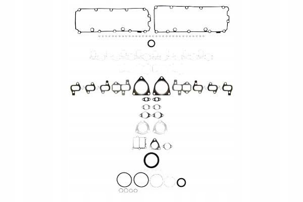 KOMPLETNY ZESTAW USZCZELEK SILNIKA (GÓRA) AUDI Q7