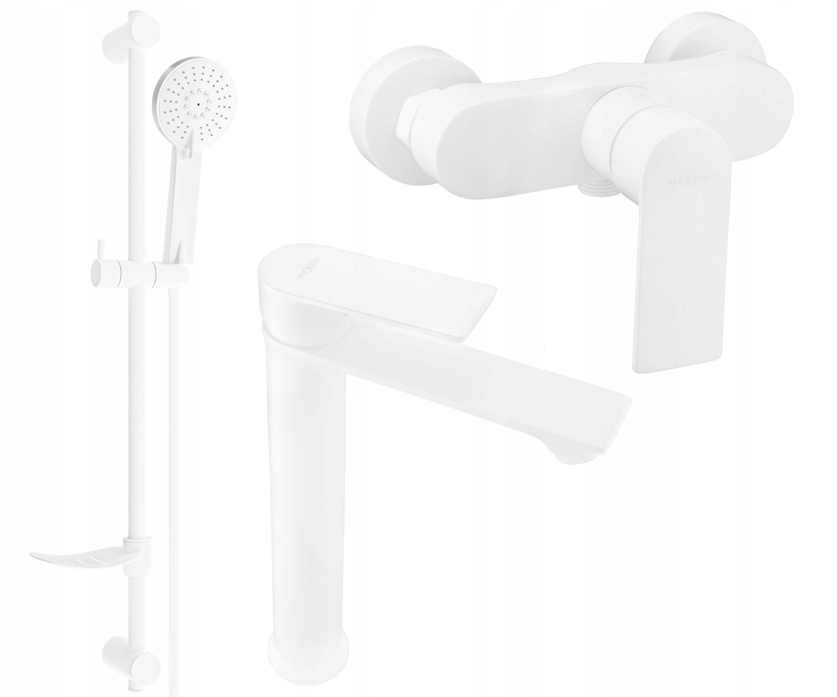 

Mexen Royo DF40 Zestaw Prysznicowy Bateria Biały