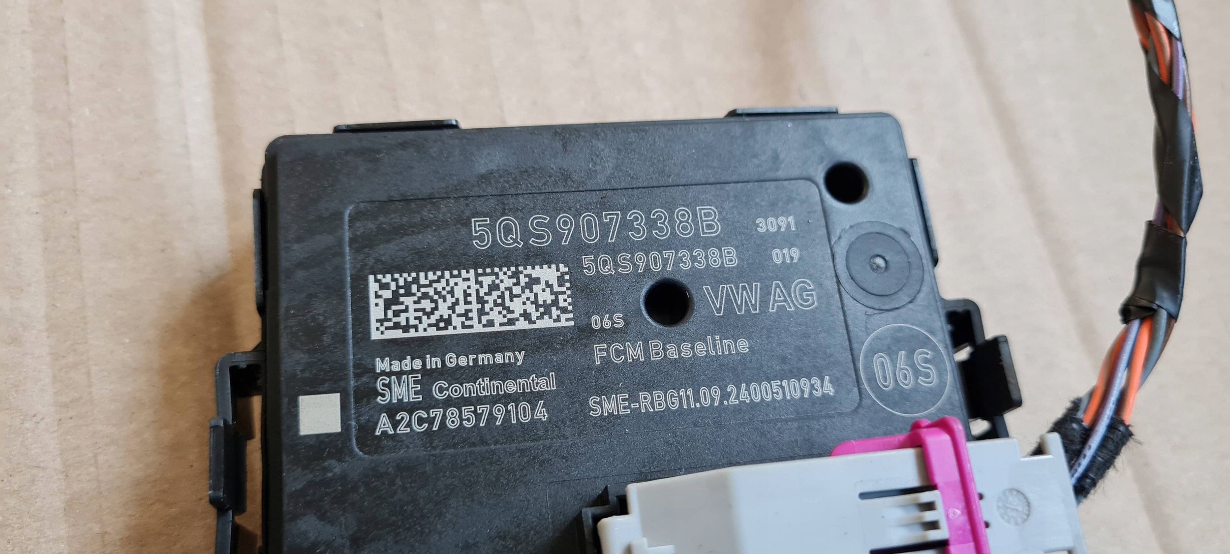 S3 8Y A3 LIFT module control unit GATEWAY 5QS907338B