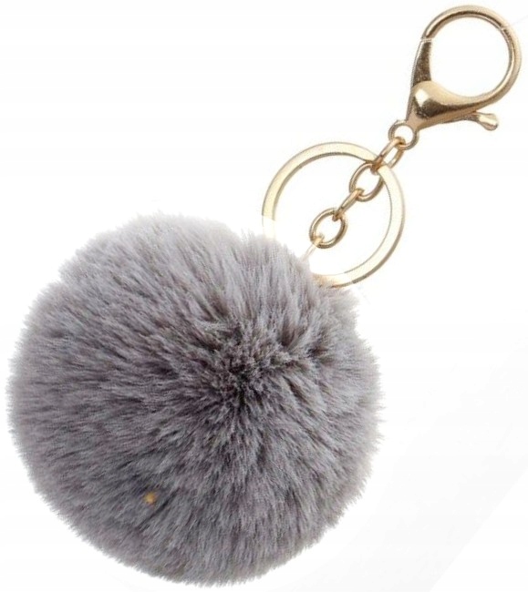 

Brelok futerko futrzany pompon do torebki torby