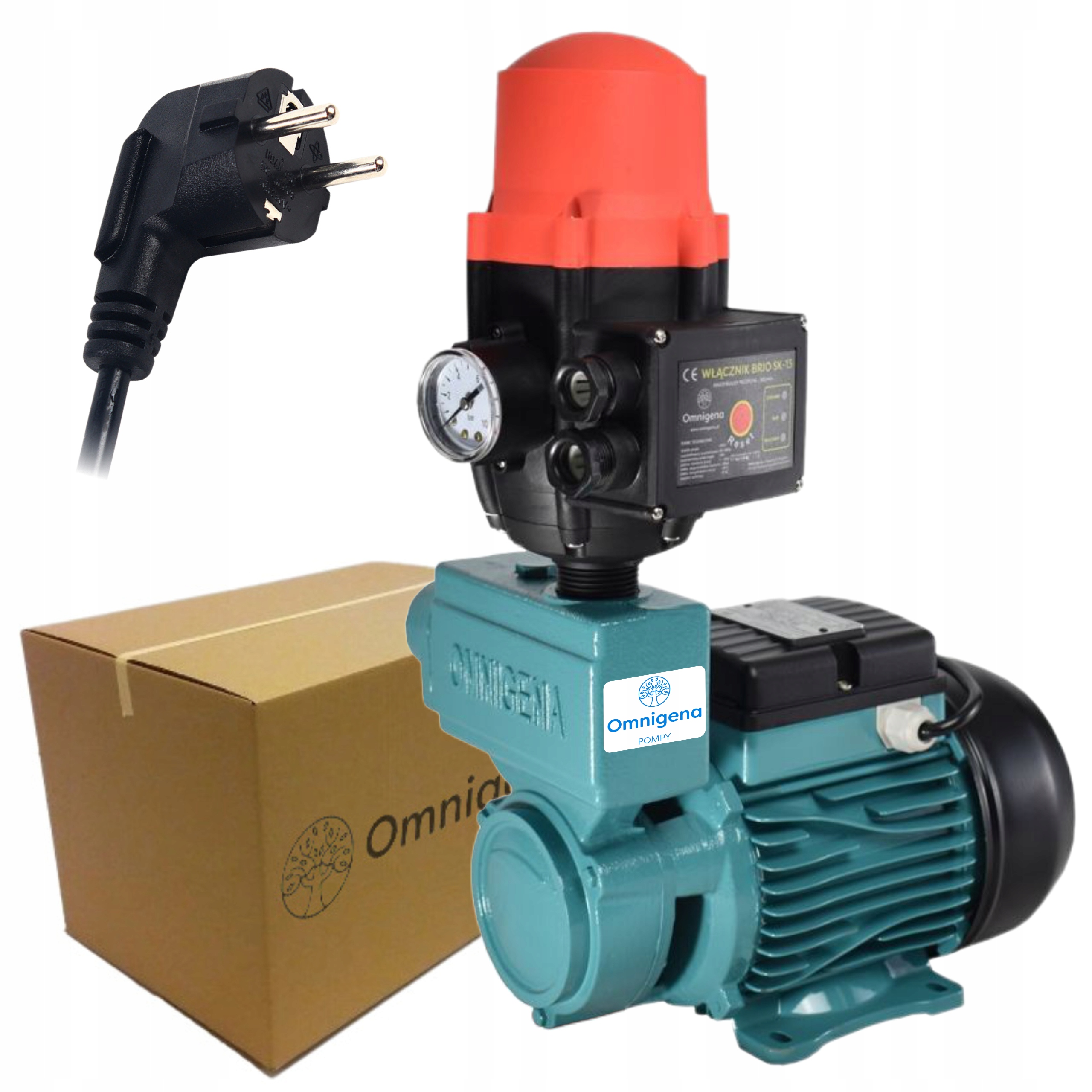 OMNIGENA HYDROFOR POMPA WZ 750 230 ZESTAW HYDROFOROWY BRIO SK13 48L/MIN