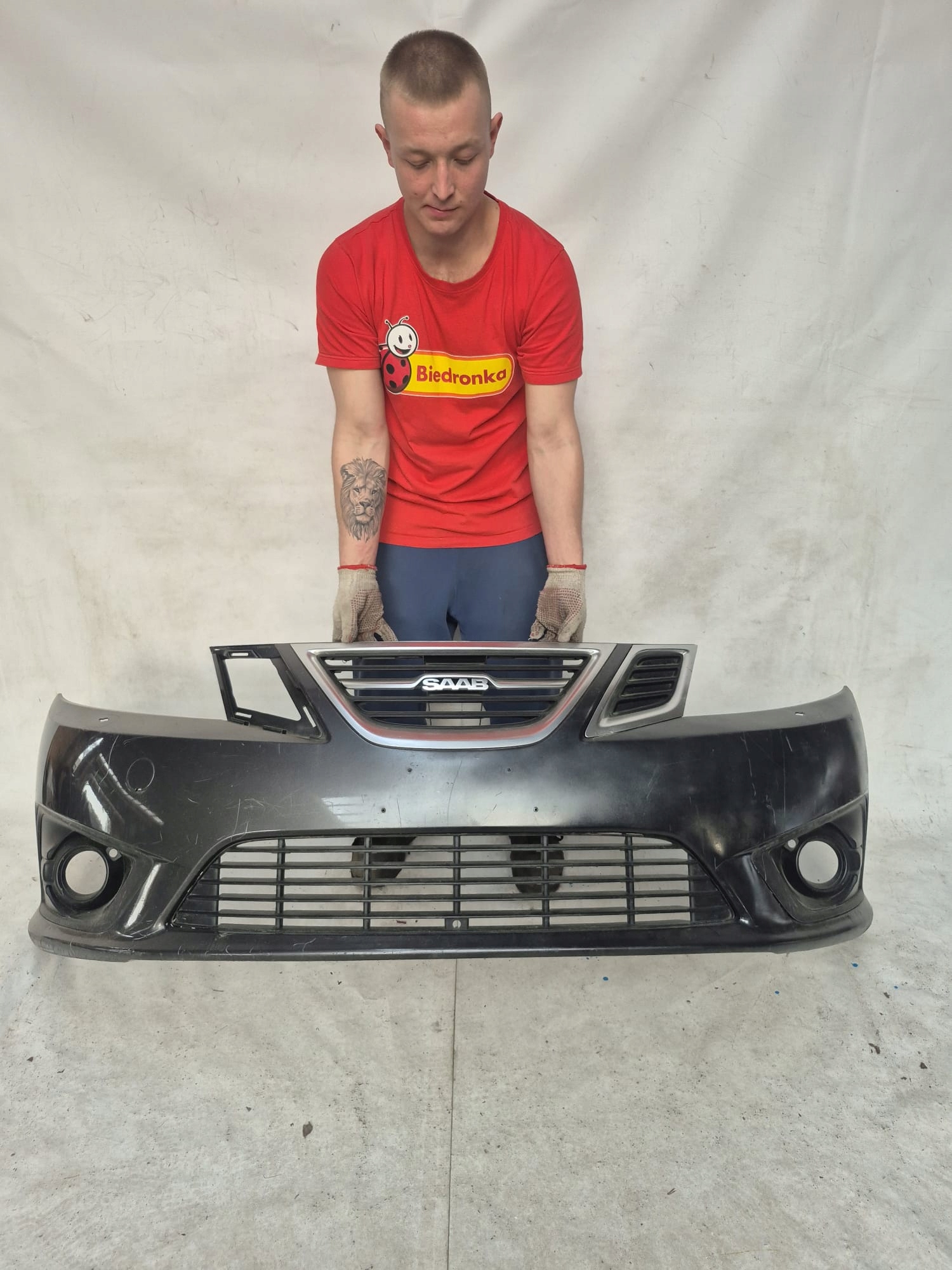 SAAB 93 9-3 II LIFT 07- AERO GRIFFIN bumper front front SPR