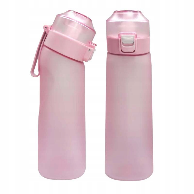 Butelka Aromatyzująca Wodę 650ml Tritan Bpa Free Różowa 7 Zapachów