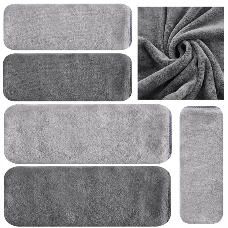 Komplet 4 Ručníků Z Mikrovlákna 2x 70x140 2x 50x90 Rychleschnoucí Měkké