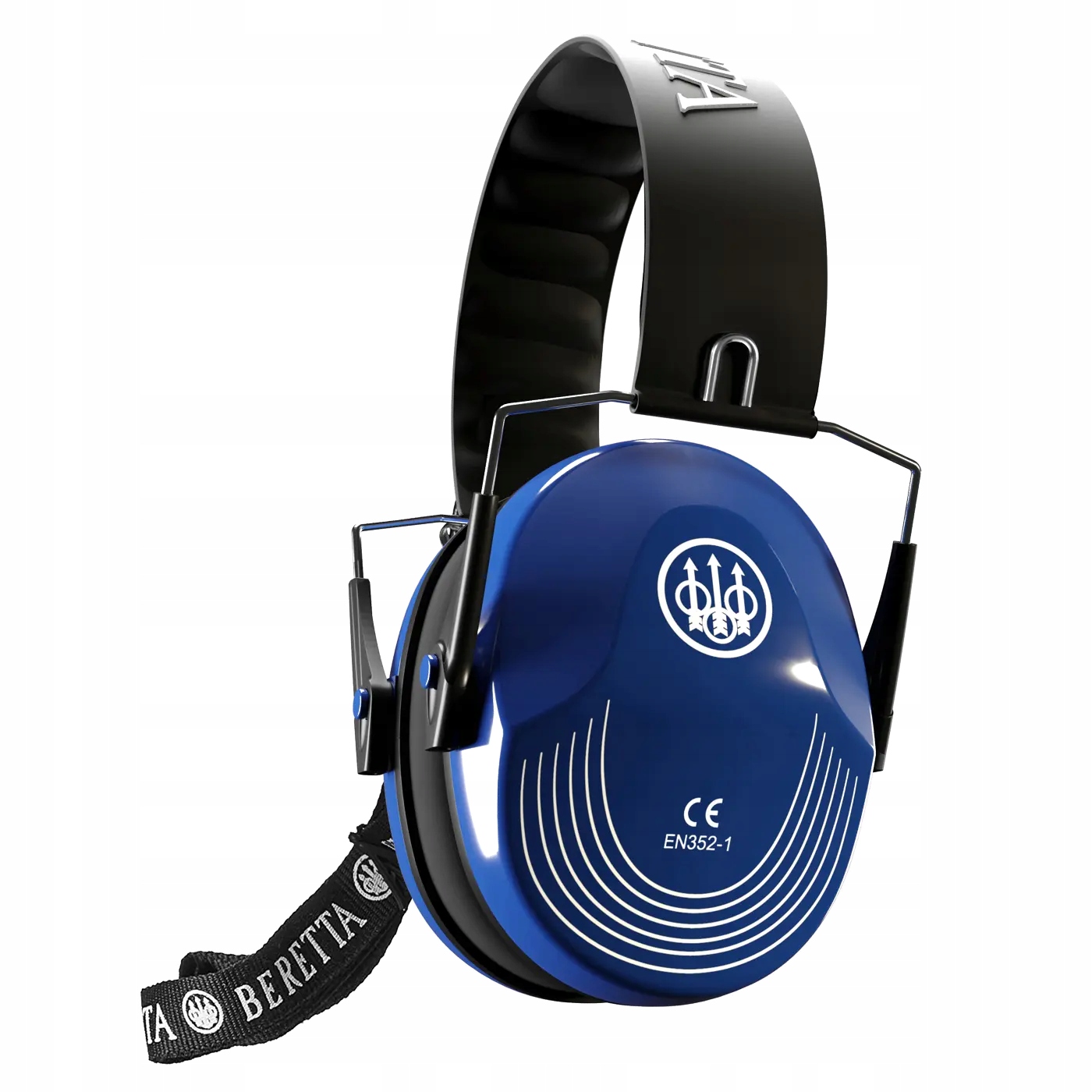 Strzeleckie ochronniki słuchu Beretta Earmuff CF100 Solid Blue