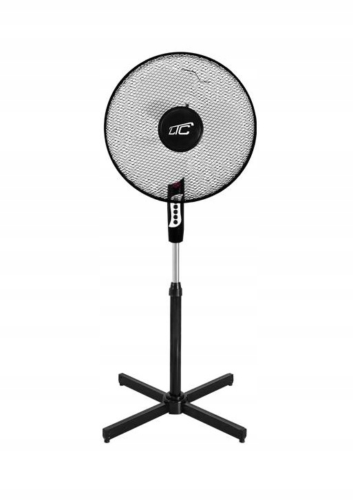 Wentylator stojący LTC z regulacją 40W czarny