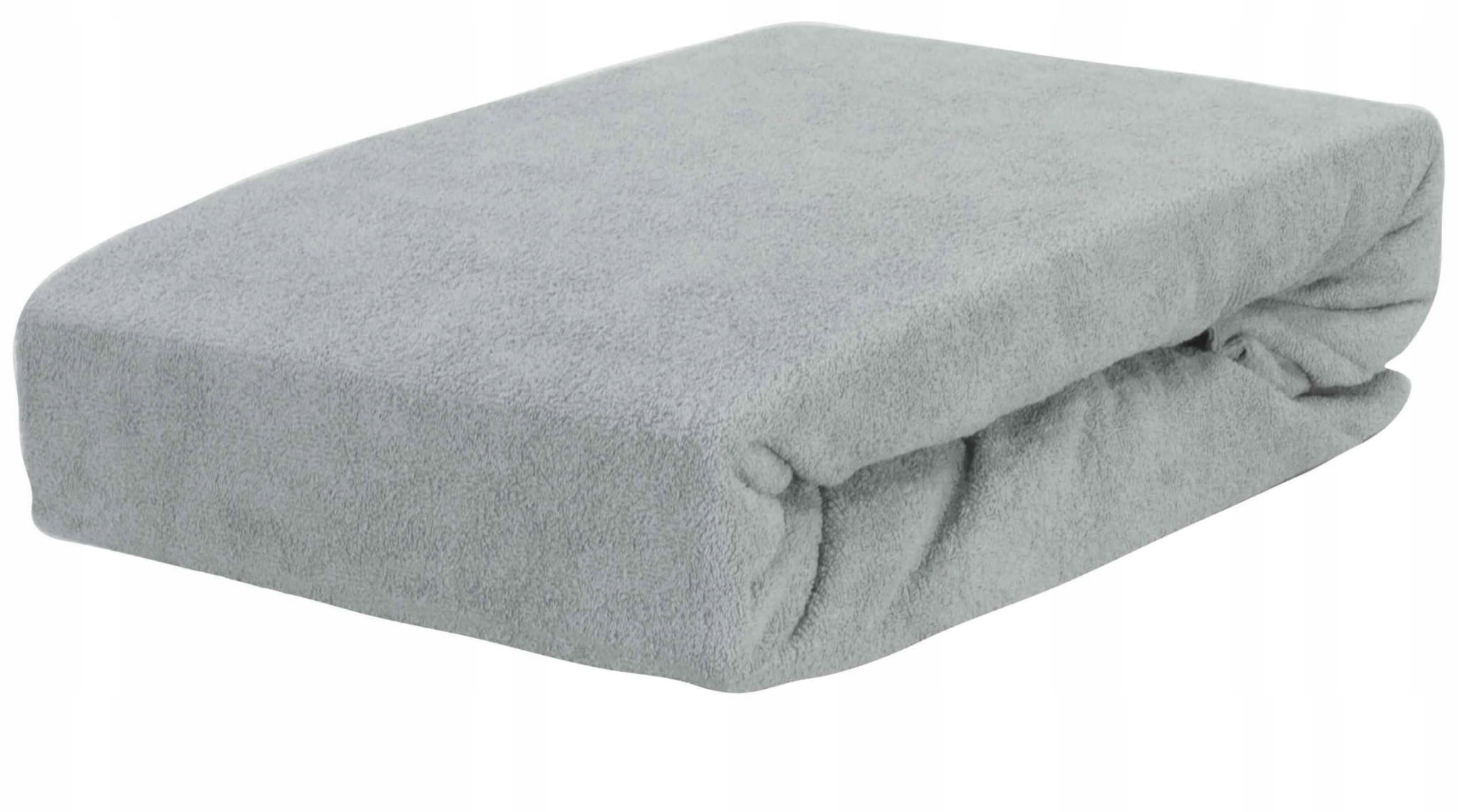 

Prześcieradło Frotte Z Gumką 120x200 Szary