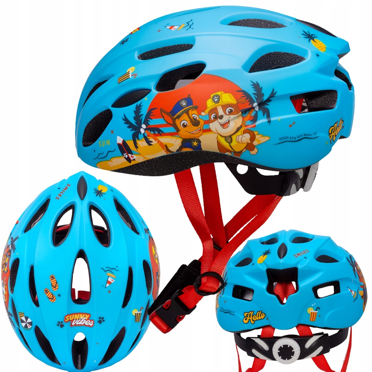 Kask Rowerowy Psi Patrol Boys In-mold S 48-52 CM Dla Dzieci rozmiar S