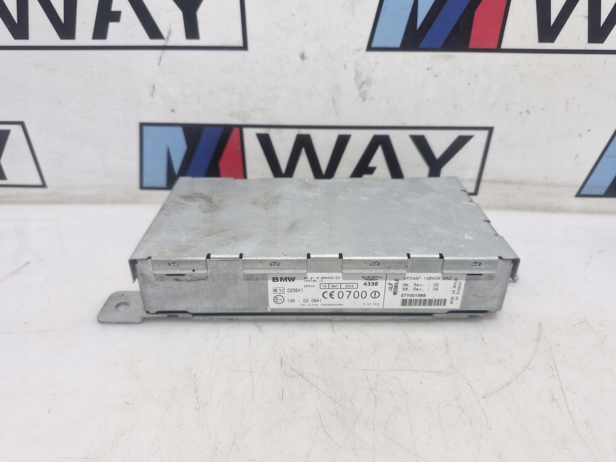 6934552 BMW E39 E46 E53 modul Bedienteil BLUETOOTH