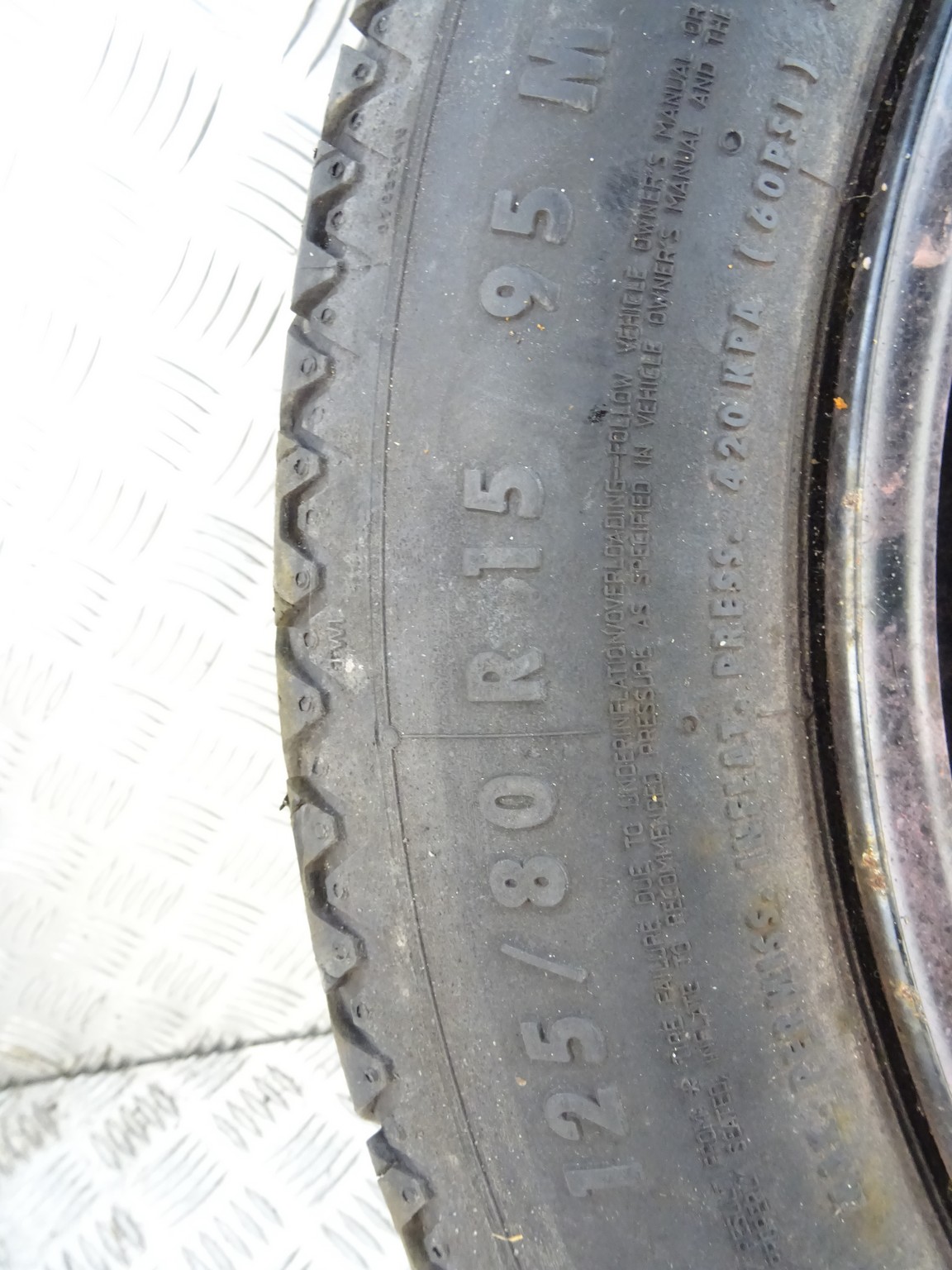 FORD B MAX wheel spare 15" 4X108