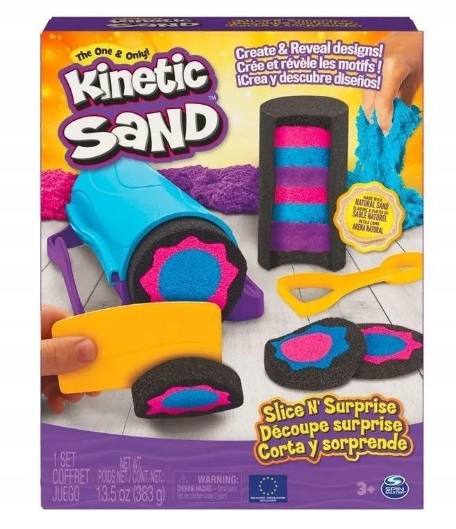 KINETIC SAND - ZASKAKUJACE EFEKTY. ZESTAW