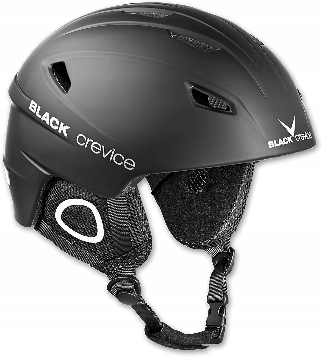 Kask Narciarski Snowboardowy Black Crevice Kitzbuhel Xs 53-54 CM Czarny