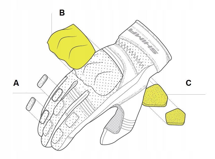 Rękawice motocyklowe SHIMA AVIATOR brąz GRATIS Rodzaj Męskie