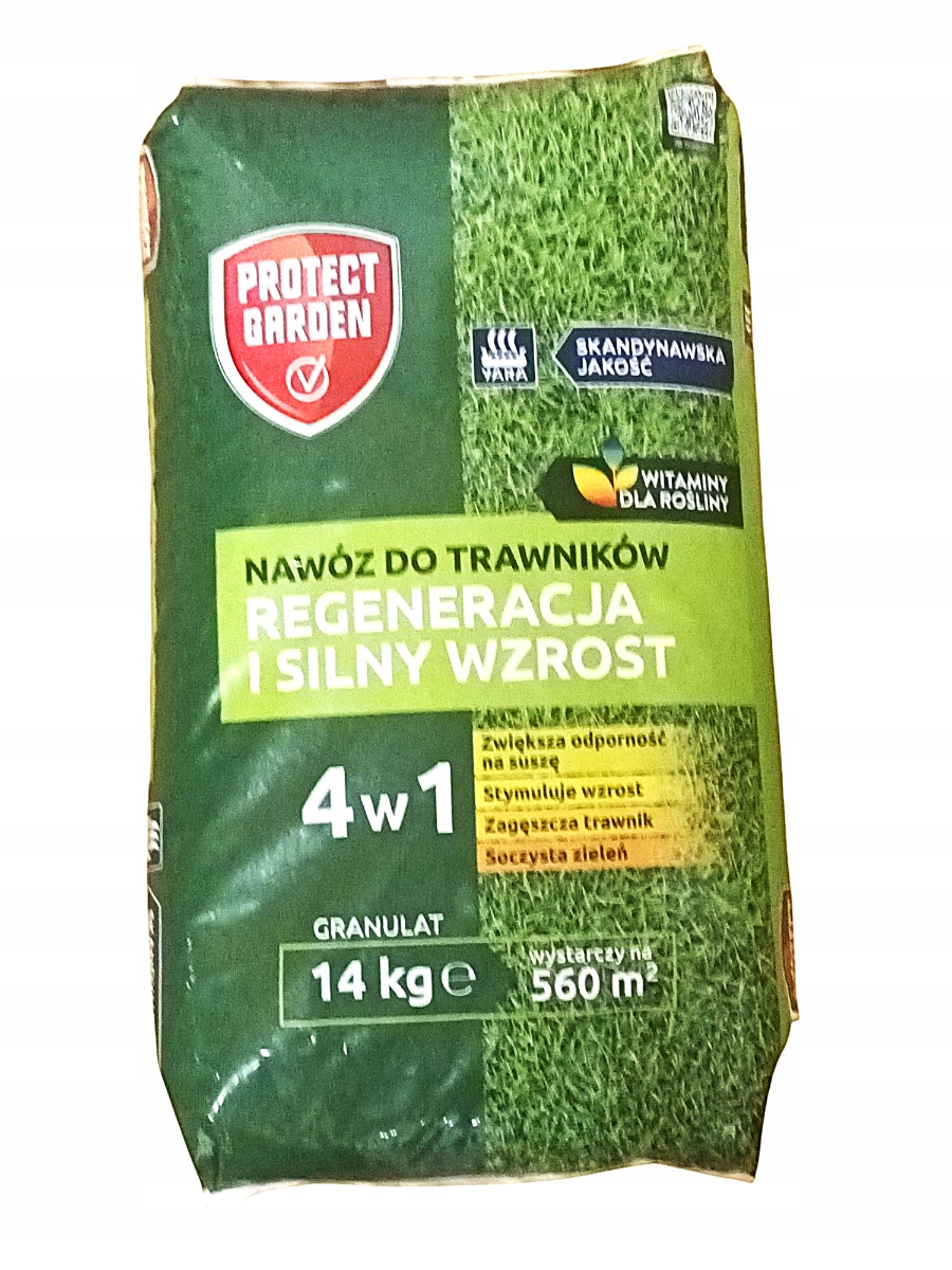 Nawóz regeneracja i szybki wzrost roślin Protect GARDEN,14KG