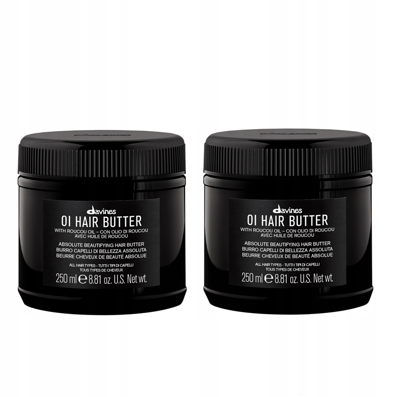 Davines Oi Hair Butter vyživující a zkrášlující máslo 2 x 250 ml na vlasy