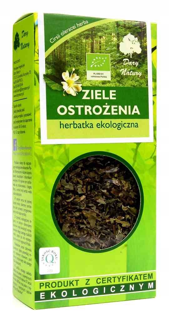 

Herbatka Ziele Ostrożenia Bio 25 g Dary Natury