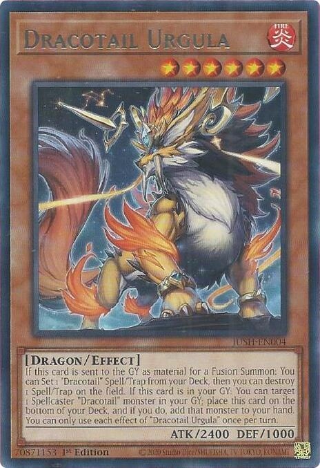 Yu-Gi-Oh! TCG: Dracotail Urgula (JUSH)