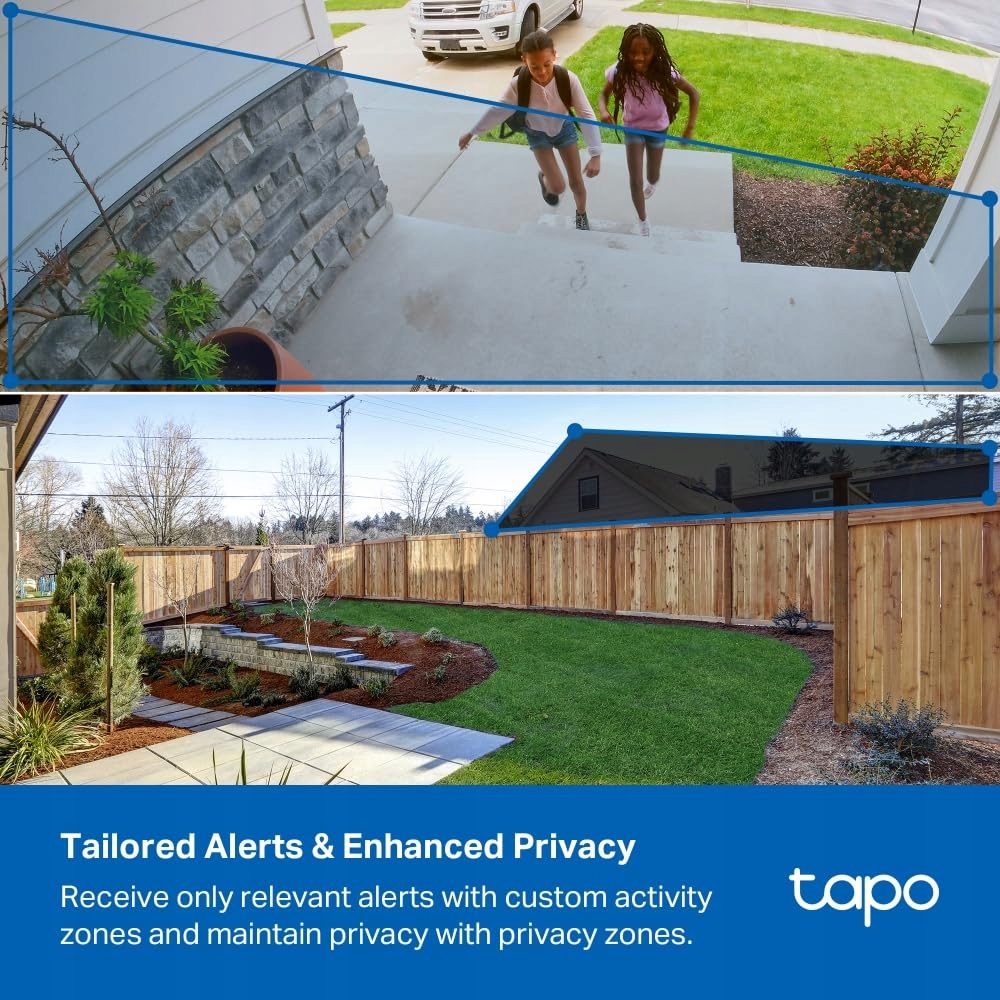 TAPO C400 Kamera Zewnętrzna Akumulatorowa 1080p HD WiFi Nocna Pogodoodporna — miniatura 7