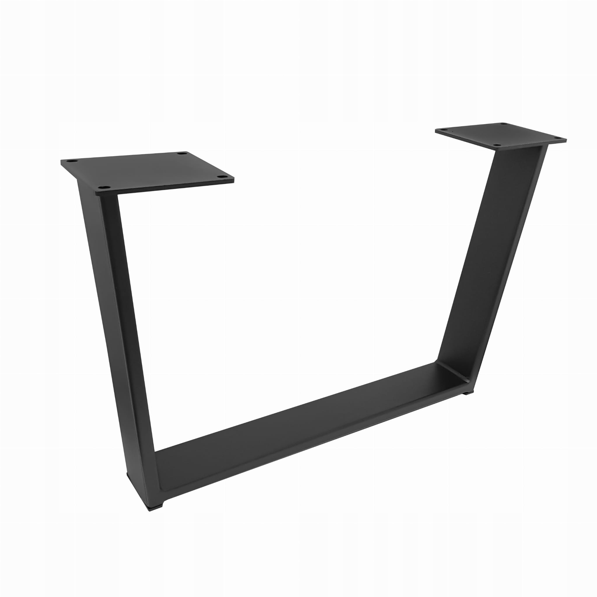 Stelaż do stolika kawowego loft typ T czarny 43 cm