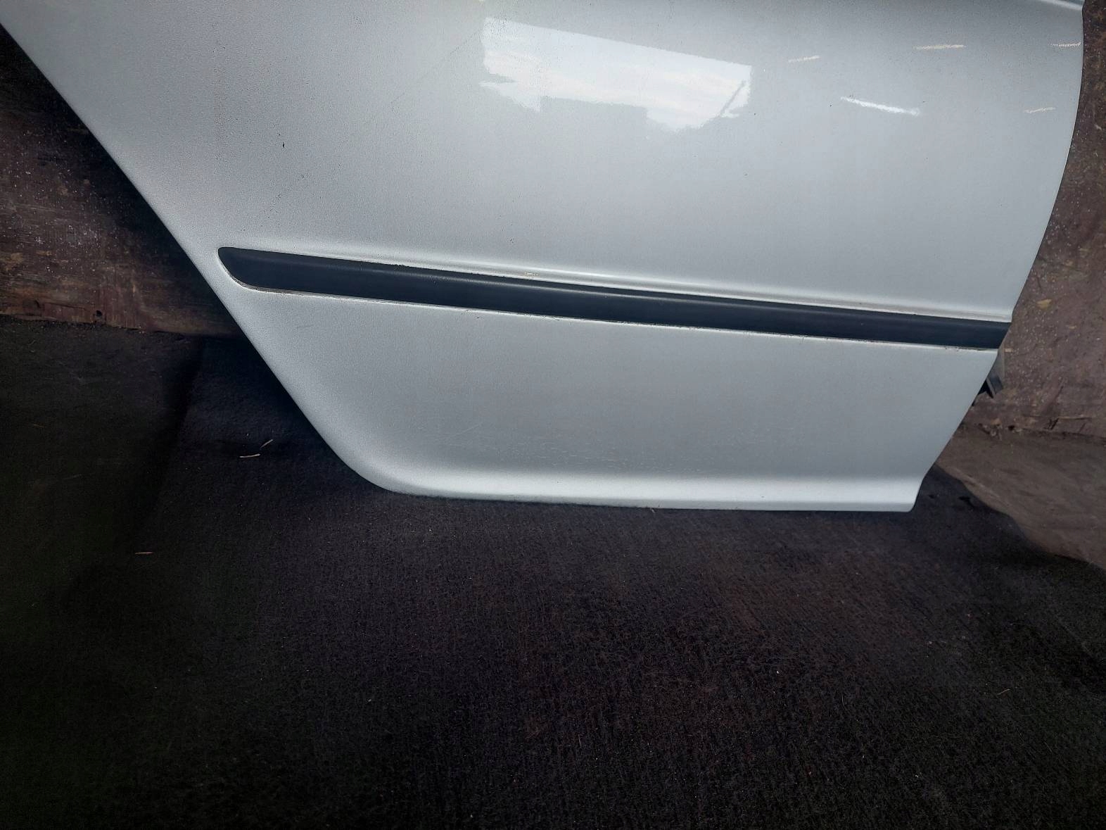 door complete right rear part BMW E46 LIFT 354/7 TITANSILBER METALLIC