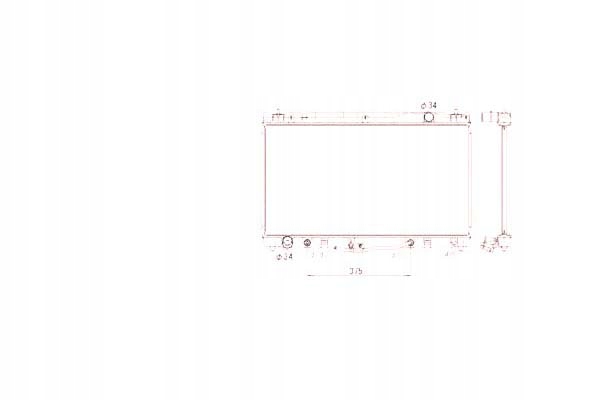 NRF CHŁODNICA SILNIKA Producent części NRF