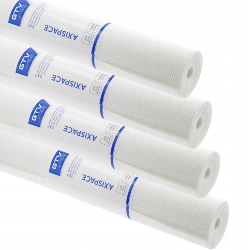 4 x Protišmyková Podložka Na Zásuvky Axispace Biela 5 m Gtv Sada 4 Rolky