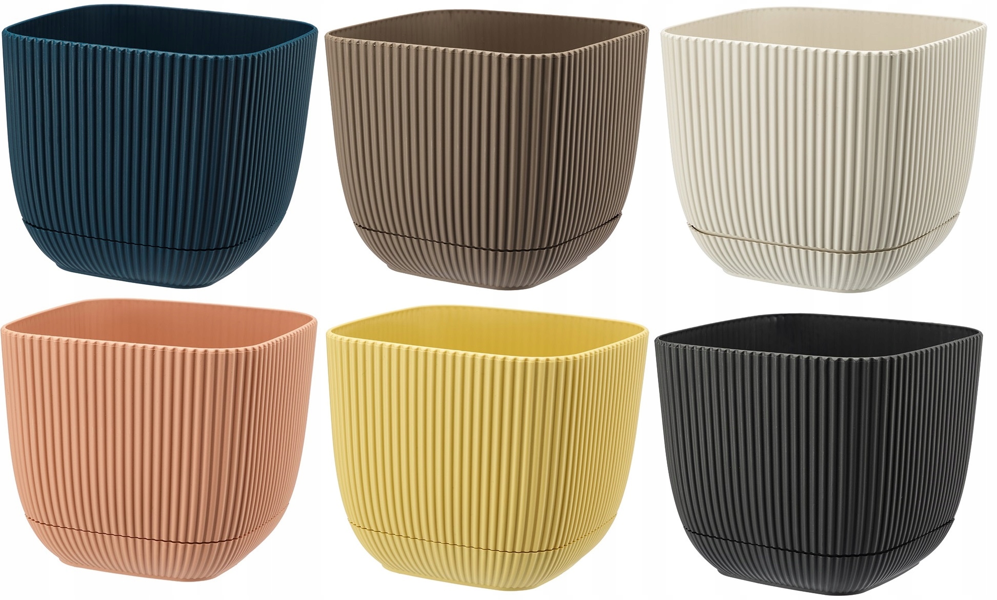 OSŁONKA DONICA DONICZKA NA KWIATY 11x11cm BRĄZ Kod producenta 27816 BRĄZ