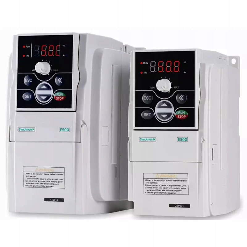 Falownik 3-fazowy 1,5kW 4,2A 3x400V Simphoenix Kod producenta E500-4T0015B