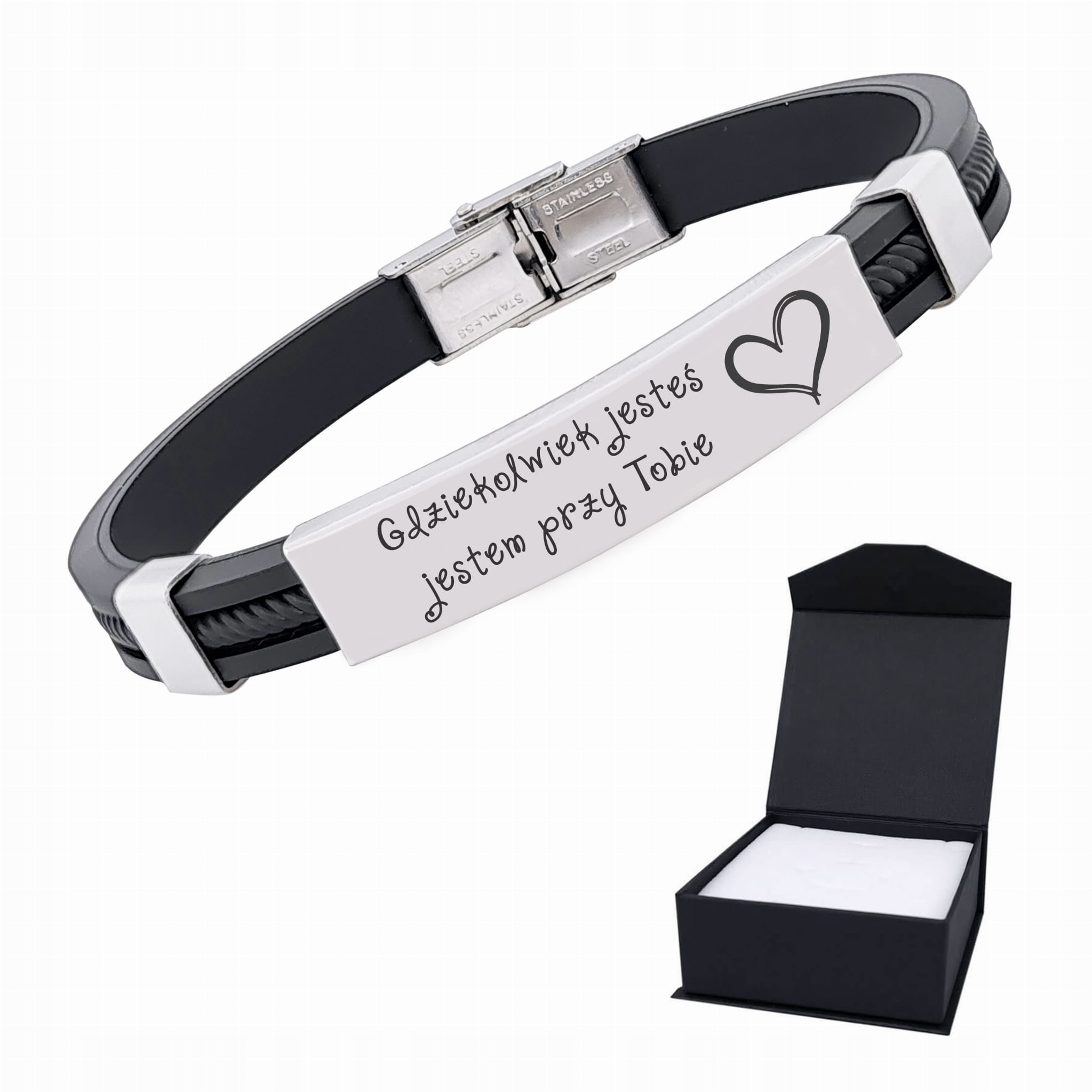 

Na Dzień Chłopaka Bransoletka Z Grawerem