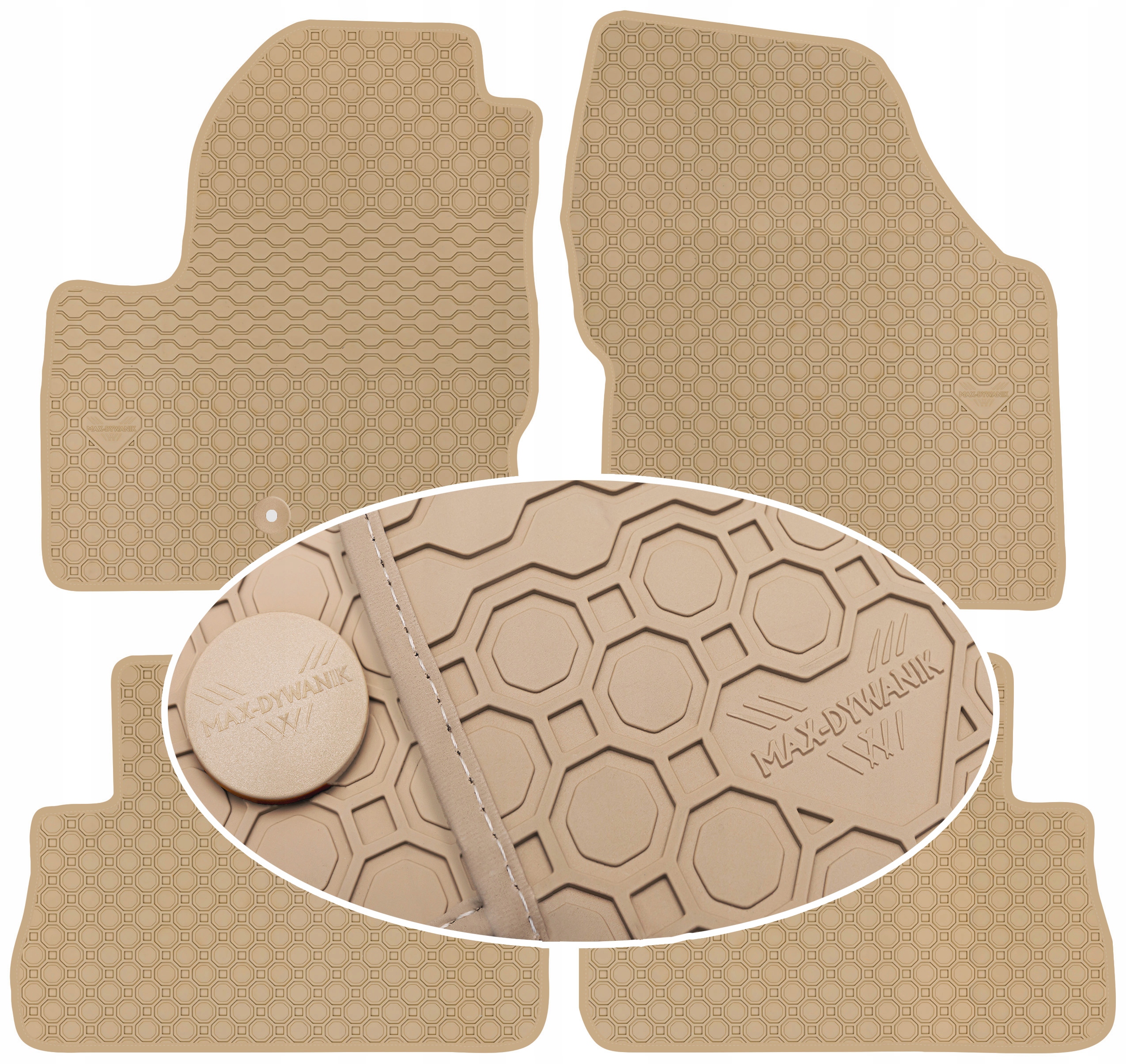 Килимки Max-Килимок резинові 103609641000 4 el.