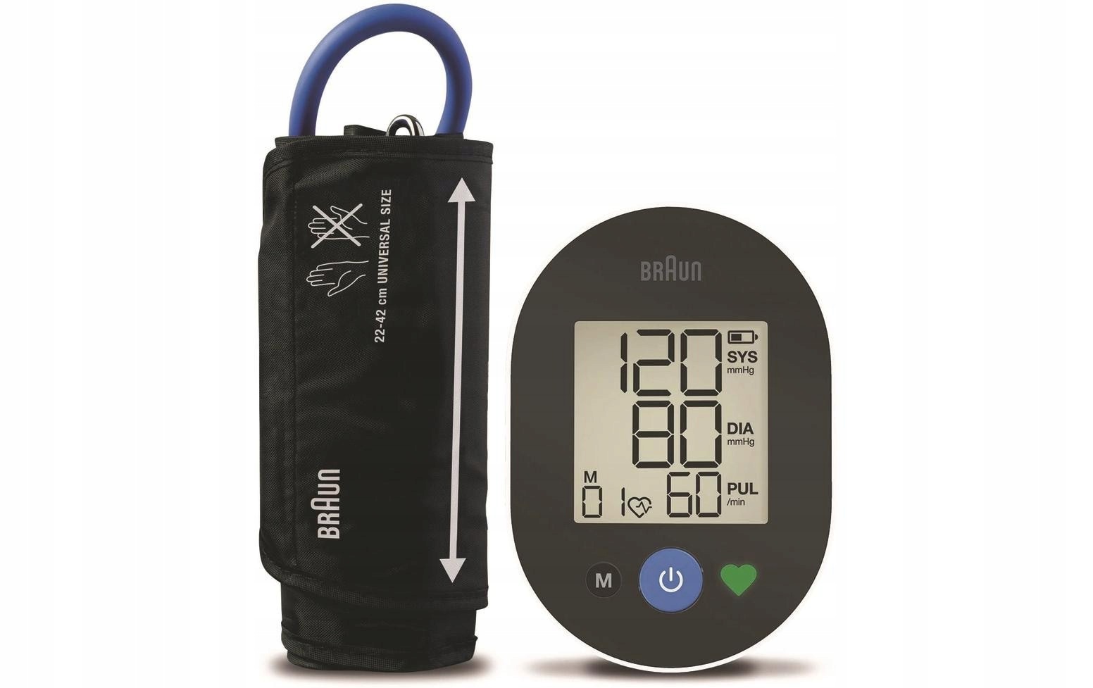 Braun Exactfit 2 BUA4050 Ciśnieniomierz Naramienny Na Ramię Bluetooth Esh