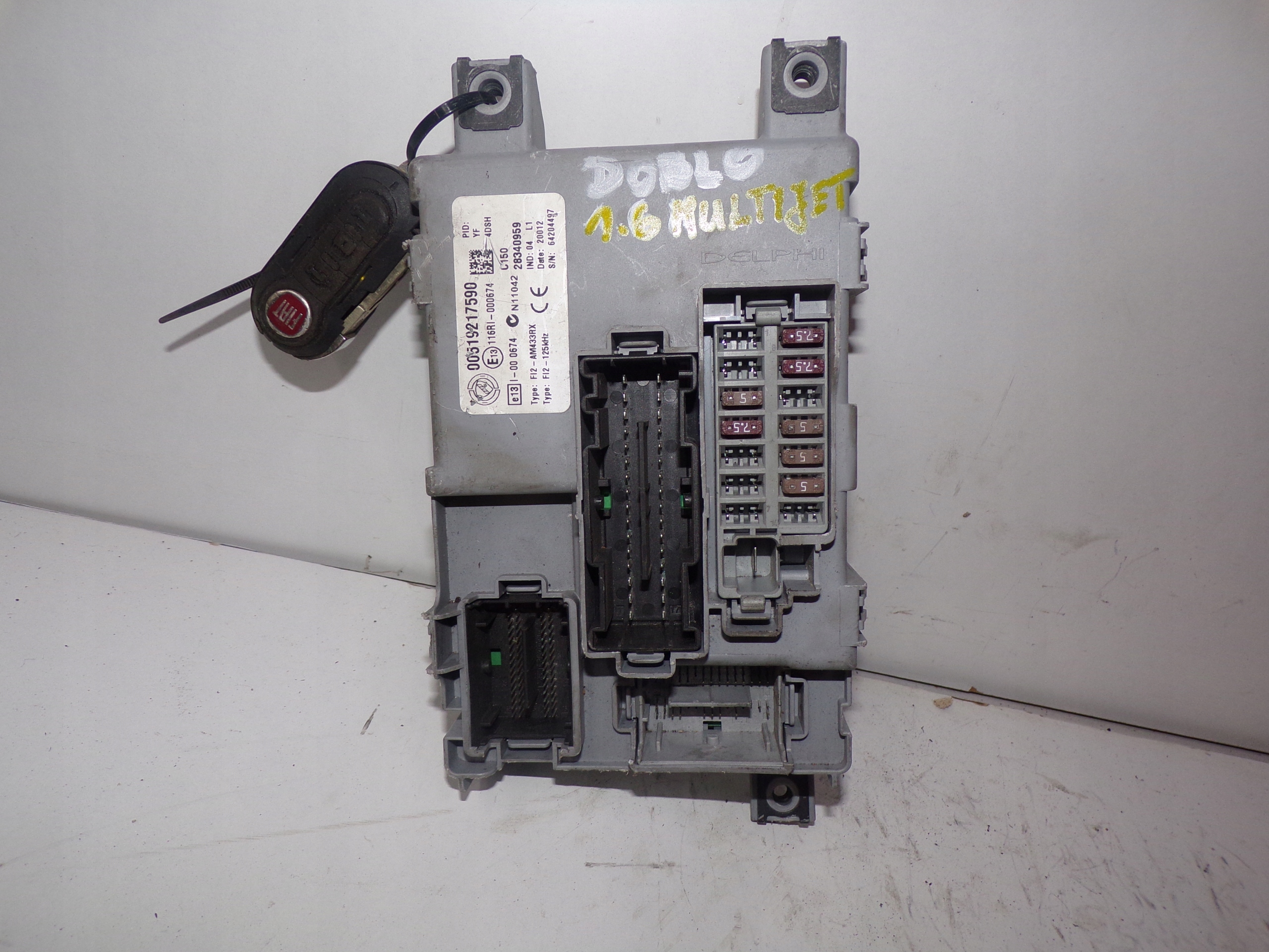 MODUŁ BODY BSI FIAT 00519217590