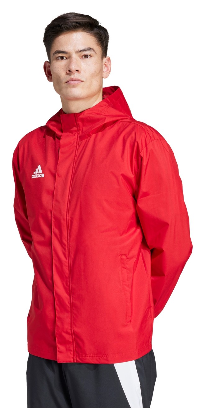 Bunda Adidas Teamwear Entrada 22 All-weather červená IK4009 vel. 2XL