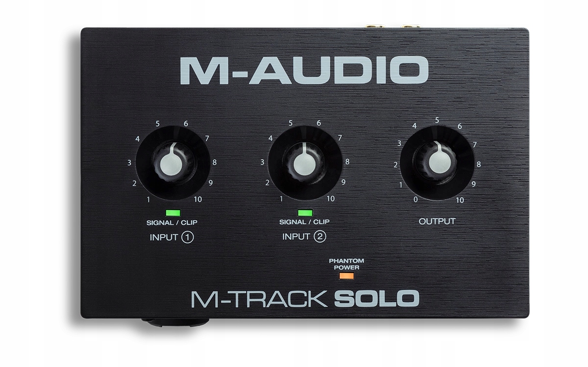 Аудио интерфейс M-Audio M-Track SOLO черный