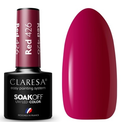 

Claresa Lakier Hybrydowy Uv/led Red 426