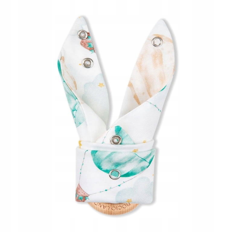 BOCIOLAND APASZKA ŚLINIAK GRYZAK DREWNIANY BALONY Kod producenta BOC0100