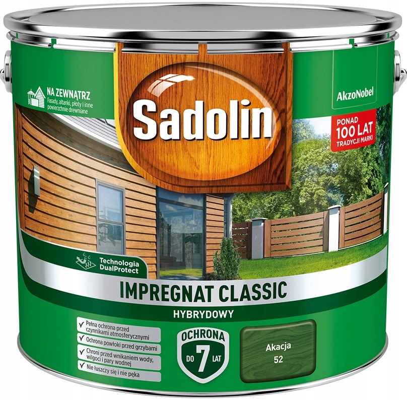 

Impregnat Sadolin Classic- akacja [52] , 9l