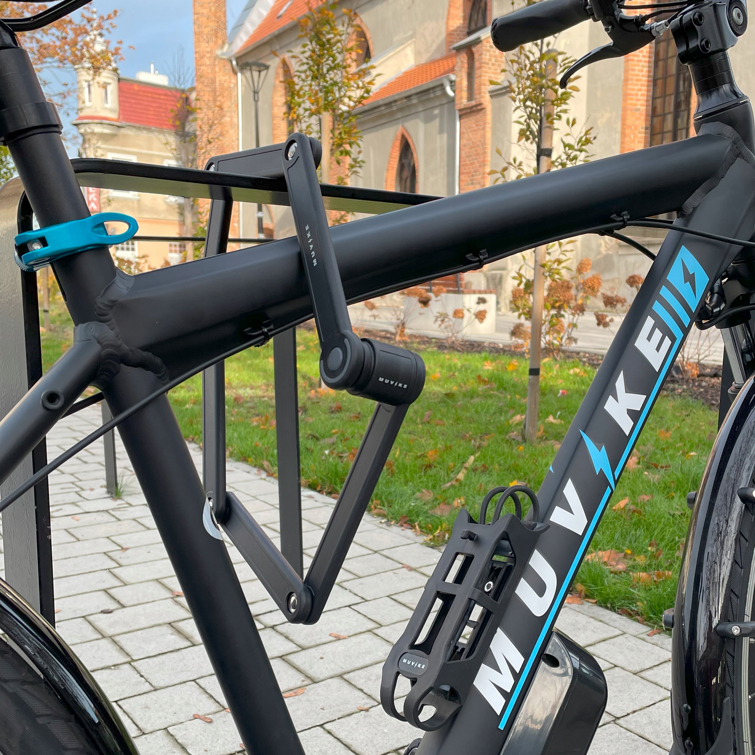 ZAPIĘCIE ROWEROWE SKŁADANE ZAPIĘCIE DO ROWERU MUVIKE FOLD 850/8K 85 cm 8 mm Typ zamka na kluczyk