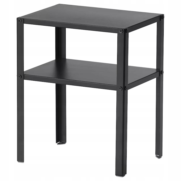 

Ikea stolik nocny Knarrevik czarny 37x28x45cm