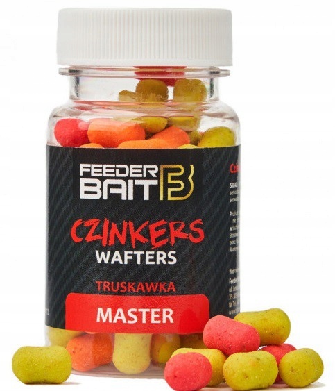 Czinkers Wafters 8mm Feeder Bait Master Truskawka