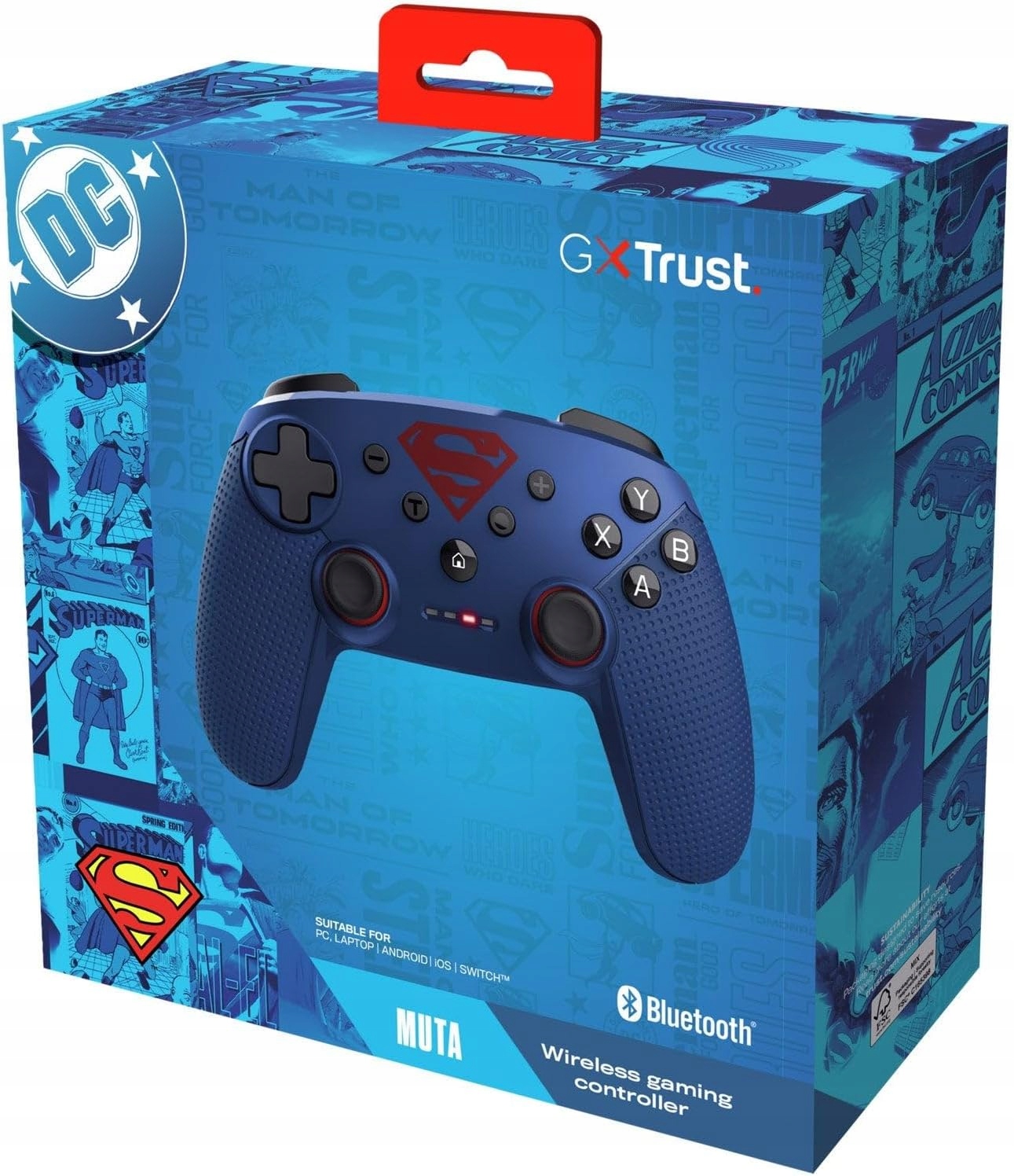 2 x Gamepad Bezdrátový Pad Usb ovladač Pc Switch Android iOS Bluetooth