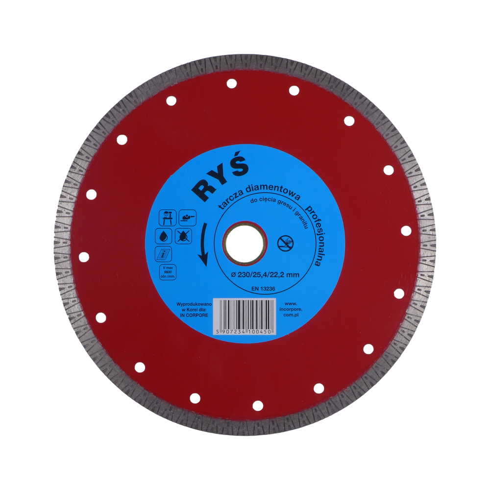 Diamantový Kotouč Ryś 230 mm
